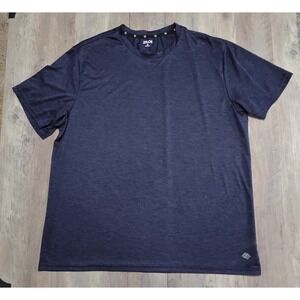 Zelos Navy Blue Performance Short Sleeve Shirt Men XL